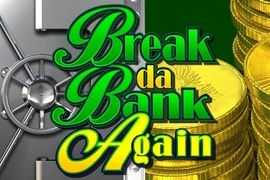 break da bank again slot logo