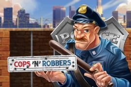 cops n robbers slot logo