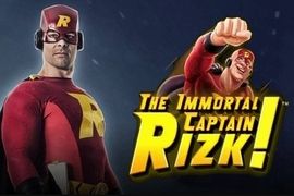 the immortal captain rizk slot logo