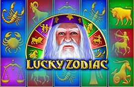 lucky zodiac slot logo